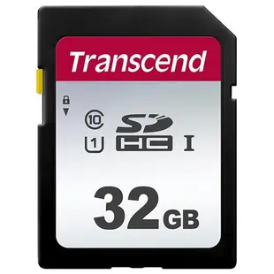 Transcend 創見 SDHC 300S / 32G 記憶卡 讀95MB/s/寫45MB/s 5年保固