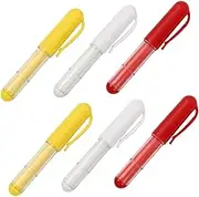 FONDOTIN 6-Pack Fabric Marking Chalks Tailor Chalks for Clothing DIY Sewing Small Compact Design Long Lasting Accurate Lines Versatile for Quilting Embroidery