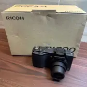 RICOH GX200 Digital Camera Compact 12MP Zoom Lens Rare Collector Boxed Mint