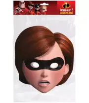 Elastigirl Official Incredibles 2 Single 2D Card Party Face Mask