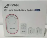 CPVan CP7 Home Security Alarm System (2nd Gen) WiFi Wireless Kit 2 Sensors
