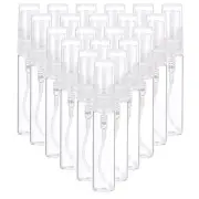 20 Pcs 5ml Glass Mini Perfume Sample Bottle Empty Mini Spray Bottle, Clear