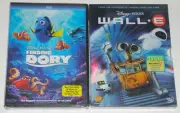 Disney Pixar DVD Lot - Finding Dory & WALL-E (New)