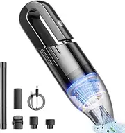 LIPUWS Mini Portable Car Vacuum Cordless,Small Handheld Vacuum for Quick Cleaning,Hand Held Vacuuming,Dust Buster Cordless Rechargeable for Home Office and Car Travel Cleaning