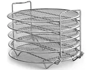Dehydrator Rack Stand Stainless Steel Accessories Pressure Cooker Air Fryer Compatible 65Qt 8Qt Instant Pot Duo Crisp Kitchen Food Drying Mesh Tray