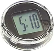 Clock for Car Dashboard, Car Decor Clocks, Digital Stick On Car Clock Small Vent Watch, Car Dashboard Decor, Adhesive Dashboard Decoration Waterproof Automotive Watch for Home & Cycle