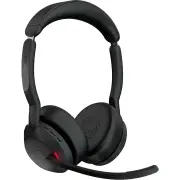 Jabra Evolve2 55 MS Stereo USB-C Bluetooth Headset with Charging Stand