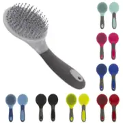 27AI Hilason Soft Touch Horse Mane & Tail Brush Soft Bristles