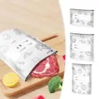 10Pcs/Bag Leakproof Food Bag Reusable Zip Lock Bag New Freezer Stand Up Bag
