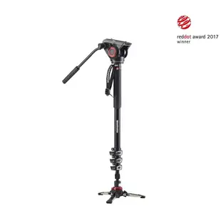 【eYe攝影】現貨 Manfrotto 曼富圖 MVMXPRO500 油壓錄影單腳架 含雲台 單腳架 油壓雲台 相機腳架