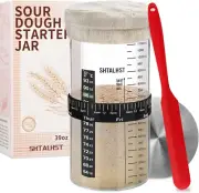 Sourdough Starter Jar Kit - 1100Ml / 39Oz , Sourdough Starter Kit , Sou