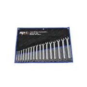 SP Tools 17Pcs Combination ROE Spanner Set - Metric Chrome Vanadium Steel Wrench