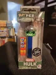 Funko Pop Pez Marvel HULK Limited Edition CHASE Glow