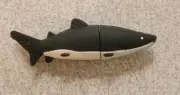 32gb Black Shark Fish Ocean USB Flash Thumb Drive Win Formatted Rubber