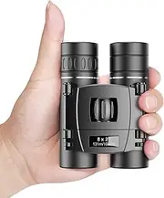 Apexel 8x21 Binoculars Compact Lightweight Binoculars for Concert Theater Opera,Mini Pocket Binoculars FMC Lens for Traveling Hiking Bird Watching for Adults and Kids