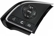 MKVAXR Car Cruise Control Button, for Mitsubishi, for Trito, for Outlander, for Xpander, for Strada Cruise Control Switch Steering Wheel Button Audio Volume Switch Auto Parts Car Steering Wheel Switch
