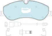 Bendix Heavy Duty Front Brake Pad Set for Ford Transit VO 2.2L CV24,CVR5,UYR6 Di (for: Ford)