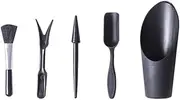 5PCS Succulent Tools Set, Mini Garden Bonsai Planting Tools Miniature Planting Gardening Kit for Indoor Outdoor Miniature Fairy Garden Plant Care