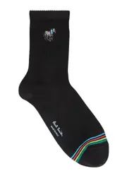 Paul Smith Logo Cotton-blend Socks - Black - One Size ONE SIZE