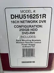 NIB - Digimerge 16 CH Network DVR 250GB HDD DVD-RW Model DHU516251R