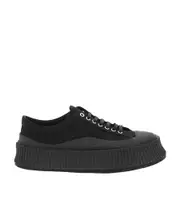 platform-sole sneakers 35,36,38 Black