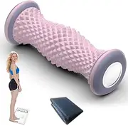 Monday To Sunday Pilates Foot Corrector Arch Supportor Roller with Test Table|Body Feng Shui Reflexology Foot Massager for Flat Feet High Heel Wearers Relief Arch Fatigue (Purple)