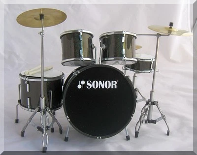 SONOR Miniature DrumSet Drum Set ( for display only )