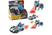 Vtech Switch & Go Dinos- Turmoil the Triceratops -Rex-Ages 3+ Toy dino Car transformer
