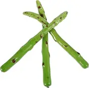 YARNOW Artificial Vegetables Fake Asparagus 3pcs Imitation Veggies Kitchen Decor and Food Props