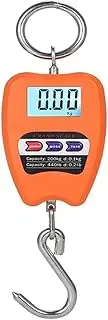 [JAJAJ] Industrial Digital Crane Scale 200KG Digital Crane Scales Industrial Hanging Scale Heavy Duty Hanging Hook Handheld Scales Stainless Steel Electronic Weighing for Farm,Livestock,Factory,Construction(O