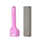 Pumice Stone Toilet Bowl Clean Brush with Handle Pumice Scouring Pad Pumice