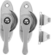 HEALEEP 2pcs Window Locks Sash Lock for Sliding Windows Window Stoppers Home Security Enhancer