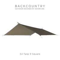 在飛比找蝦皮購物優惠-Backcountry SILTARP 3 方標 SILTA