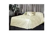 Bianca Narrissa Cream Jacquard Bedspread Single