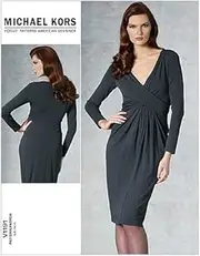 [VOGUE PATTERNS] V1191 Misses' Dress, Size AAX (4-6-8-10)
