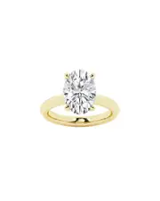 Lab Grown Diamonds 14K 5.00 ct. tw. Lab-Grown Diamond Solitaire Engagement Ring