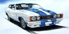 Ford Falcon GTHO/XB Goss/XC Cobra Beach Pool Towel. Bathurst