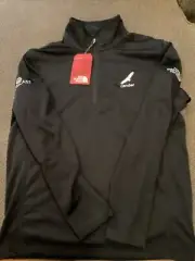 North Face Tech Quarter Zip Fleece Mens M New With Tags Comcast & Condor Logos