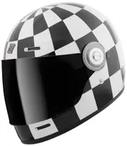 Bogotto V135 Diamante Helmet, black-white, Size XL for Men Black White