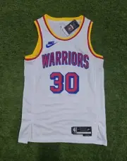 Golden State Warriors #30 Stephen Curry White 24/25 Swingman Jersey Mens Medium