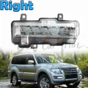Right LED DRL Daytime Running Light Fog Light For Mitsubishi Pajero 2015-2020