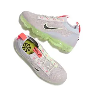 Nike 休閒鞋 Air Vapormax 2021 女鞋 氣墊 避震 針織鞋面 再生材質 運動穿搭 紫綠 DC4112-003 [ACS 跨運動]