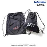 LESSTAIWAN ▼ LAFAYETTE×BALLAHOLIC "STREET" KNAPSACK 抽繩束口包