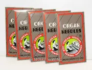 50 ORGAN 750SC NEEDLES #14BP fits REECE S2 BUTTONHOLE 751SC, 751LS, EBX750,