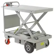 Self Propelled Electric Scissor Lift Trolley (single scissor)- 1240x600x1100mm