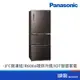 Panasonic 國際牌 NR-C501XGS-T 500L 三門 冰箱 變頻 無邊框玻璃 曜石棕色