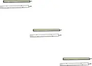 iplusmile 3 Pcs 17cm Led Daytime Running Lights Waterproof Drls Enhance Visibility Easy Install for Vehicles Random Color