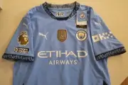 Manchester City 2024/25 Home #27 Kevin De Bruyne Authentic Jersey Men's XL BNIB