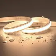 JOYLIT LED Strip Neon 24V 5M Warm White 3000K IP67 Waterproof 2400LM/M High Brightness, CE UL PRO 240LEDs/M 95W Flexible Light for Residential and Commercial Lighting (Power Supply Not Included)