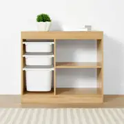 Kids Storage Unit with 3 Tubs